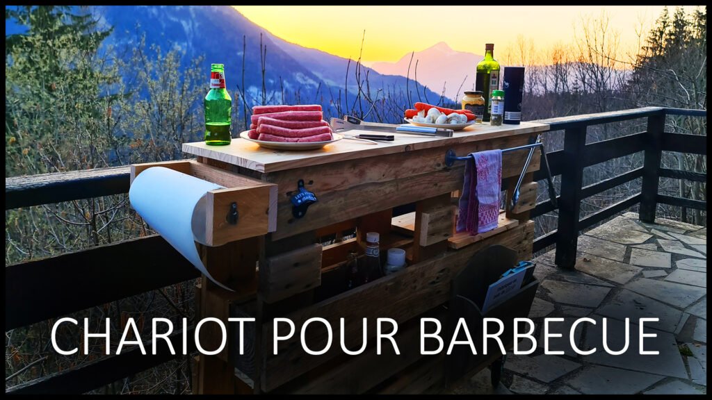 Comment construire un bar mobile en palettes pour vos barbecues ?