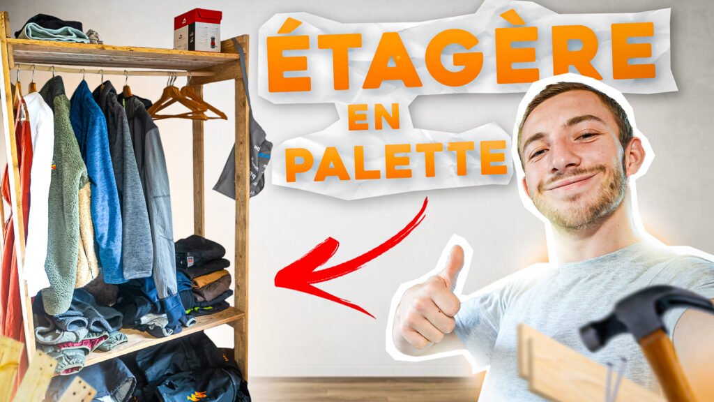 Comment fabriquer une ÉTAGÈRE en PALETTE pour moins de 3€ ?